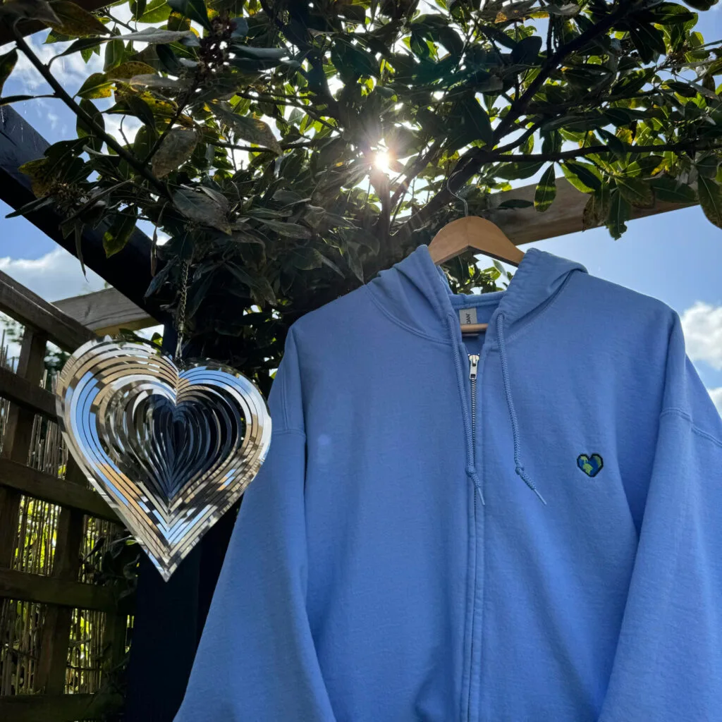 Heart Earth Zip Hoodie