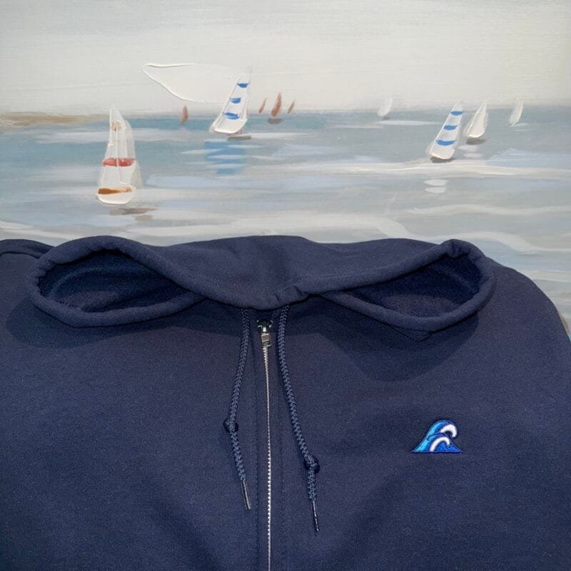 Eco Wave Zip Hoodie