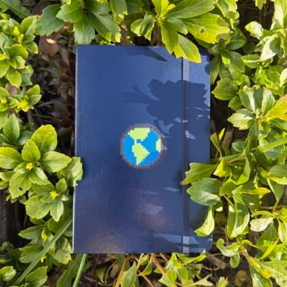 Eco Earth Hardcover Notebook