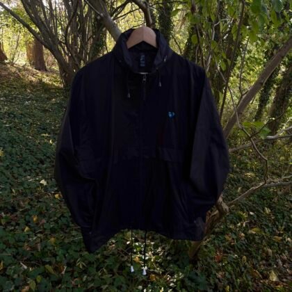 Little Heart Earth Windbreaker Black