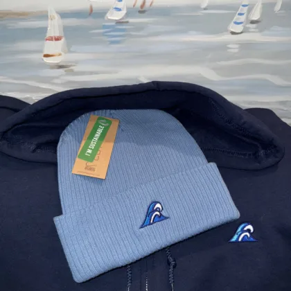 Eco Wave Organic Beanie