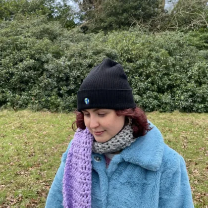 Small Earth Organic Beanie (Real Life)
