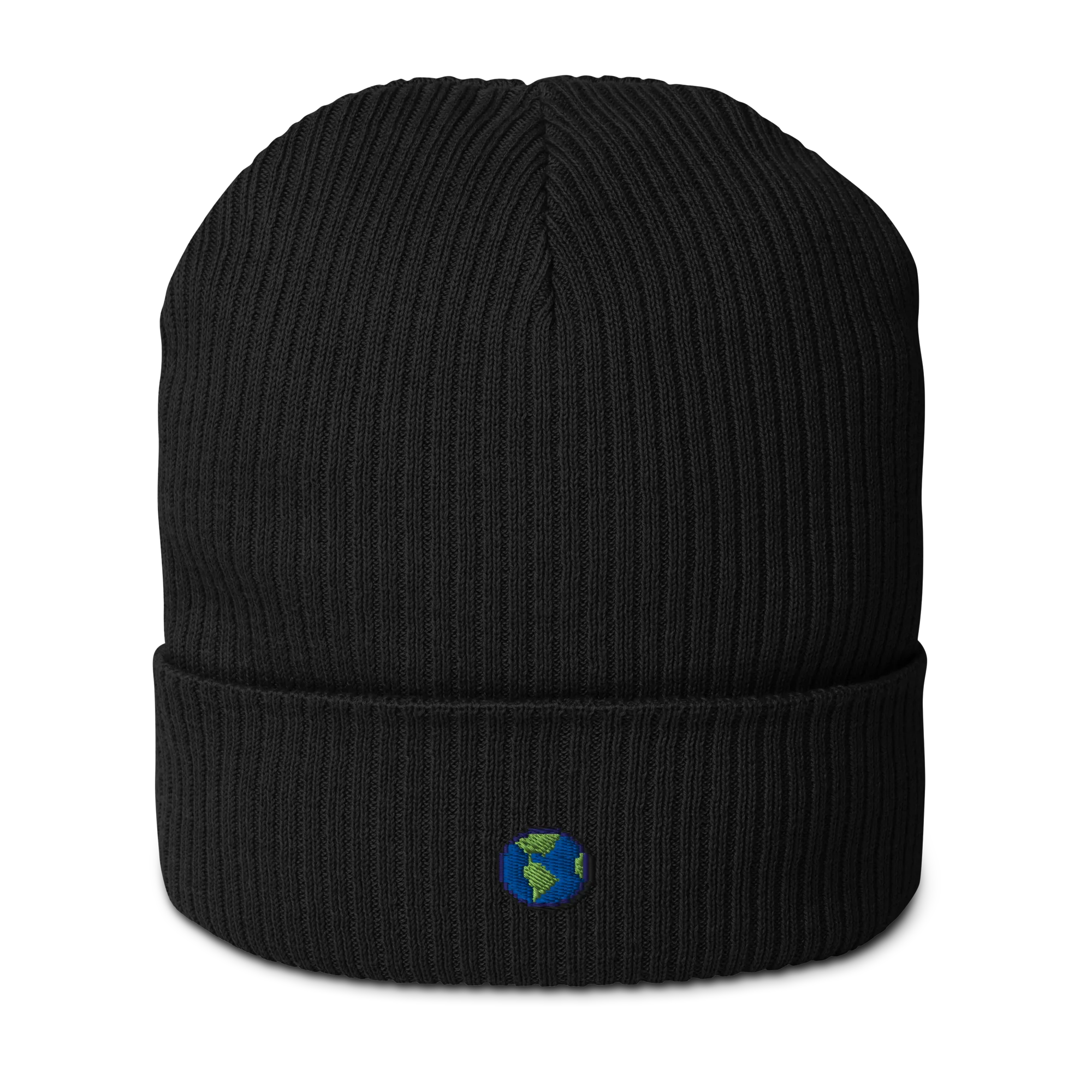 OLP Organic Cotton Beanie Black
