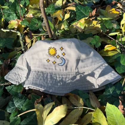 Sun Moon Organic Bucket Hat