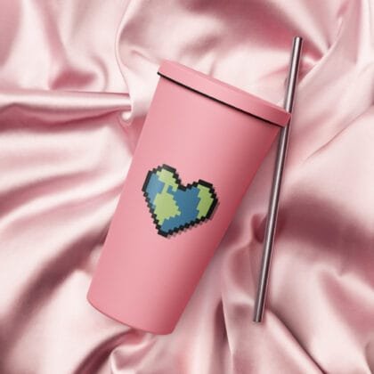 Heart Earth Insulated Tumbler