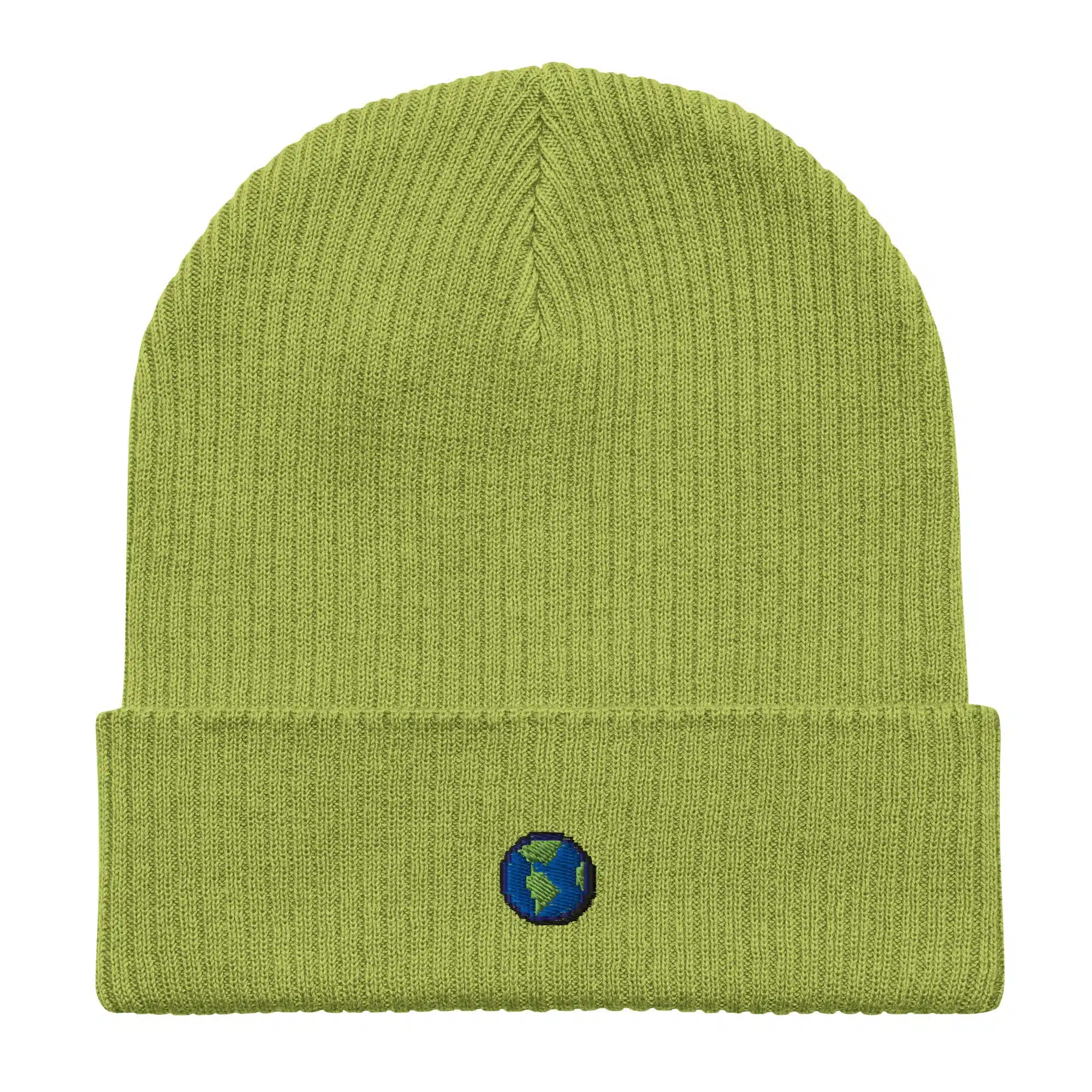 Small Earth Organic Beanie (Leaf Green)