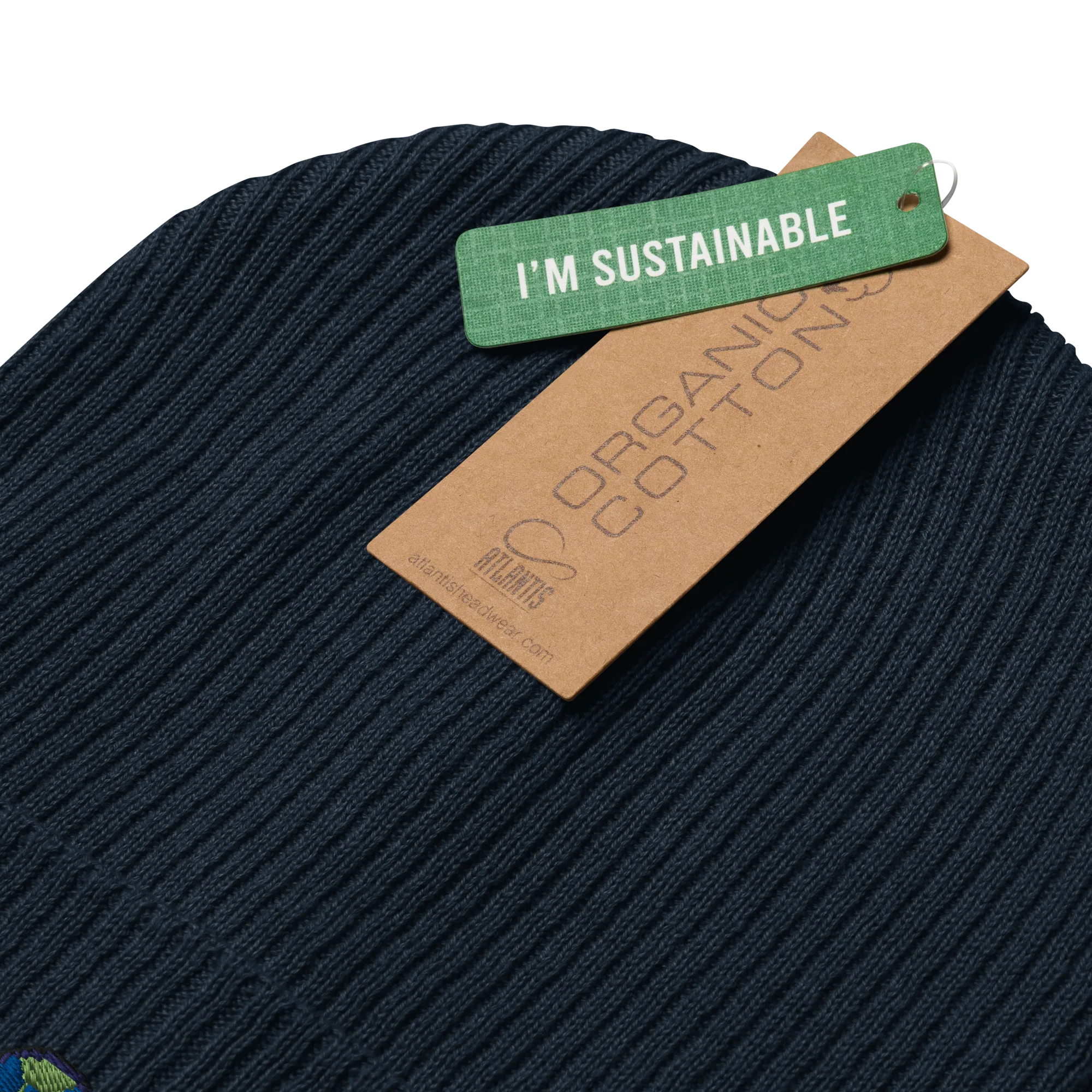 Small Earth Organic Beanie (Tags)