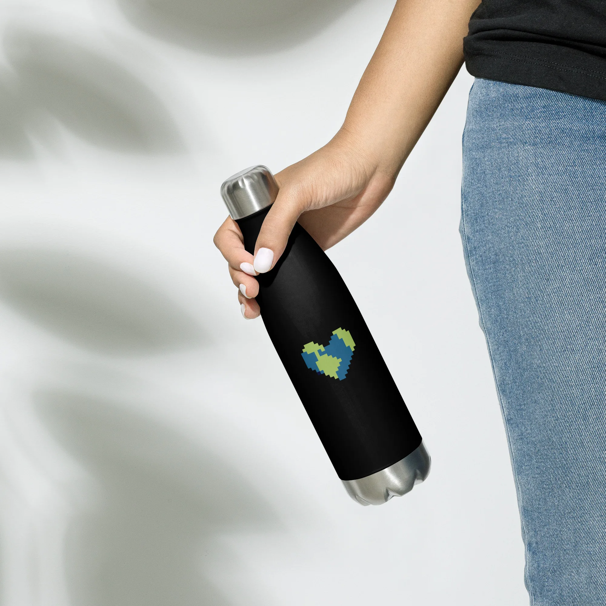 Heart Earth Insulated Water Bottle