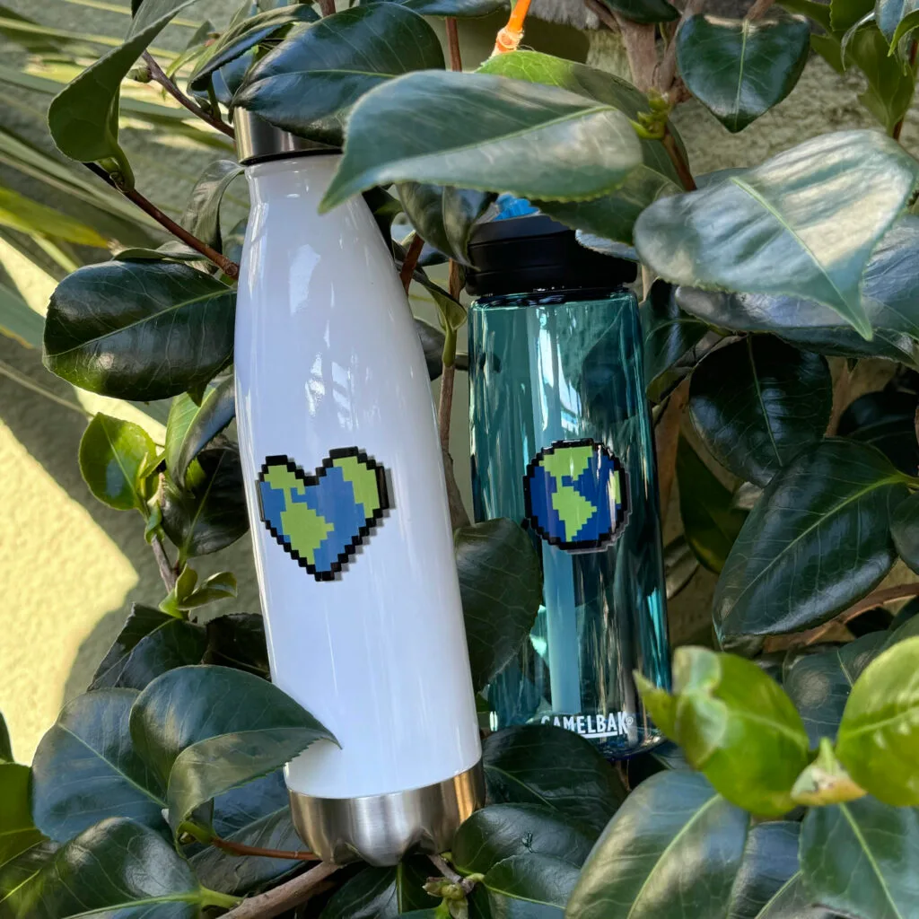 Heart Earth Insulated Bottle & Earth Gym Bottle (Tree)