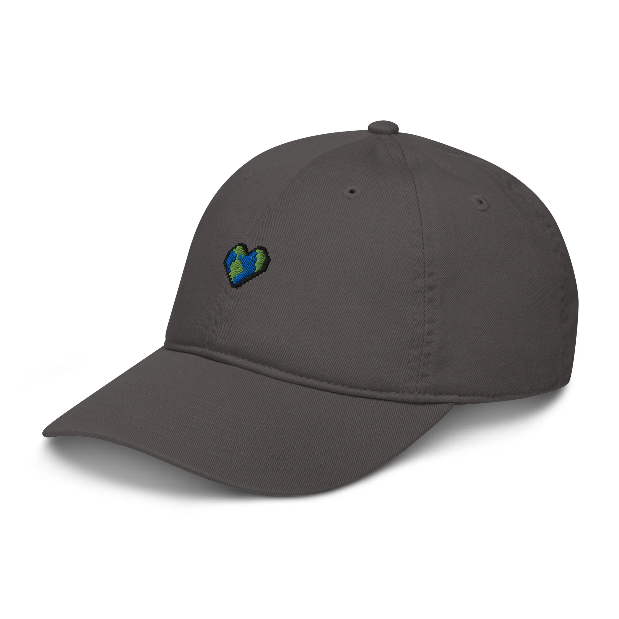 Small Heart Earth Organic Dad Hat
