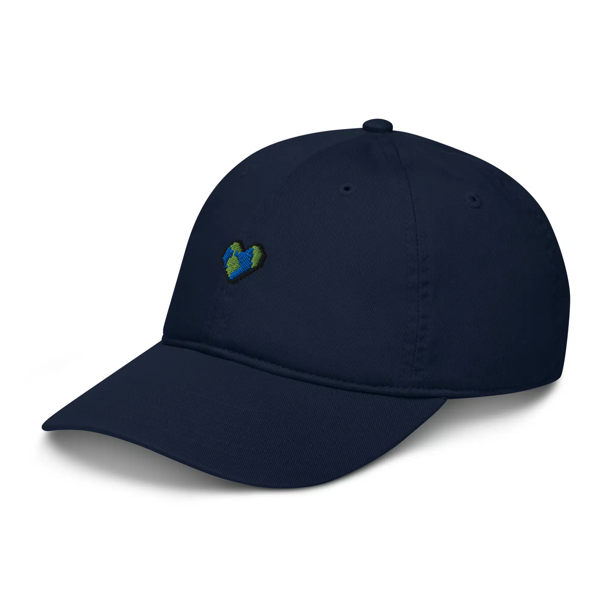 Small Heart Earth Organic Dad Hat