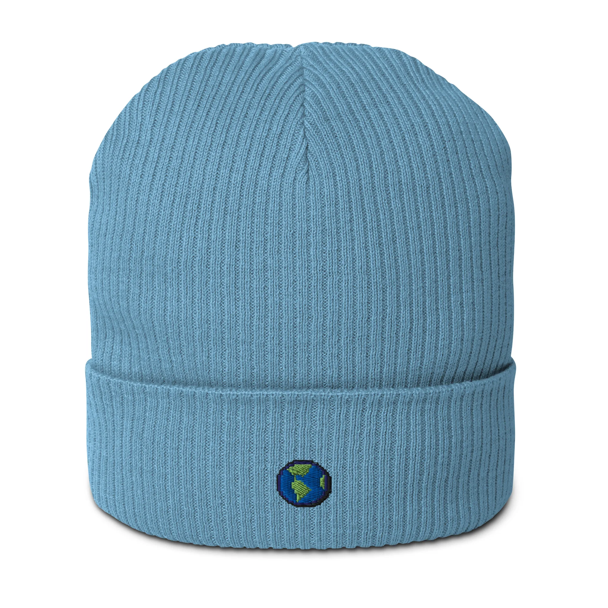 Small Earth Organic Cotton Beanie - Image 4