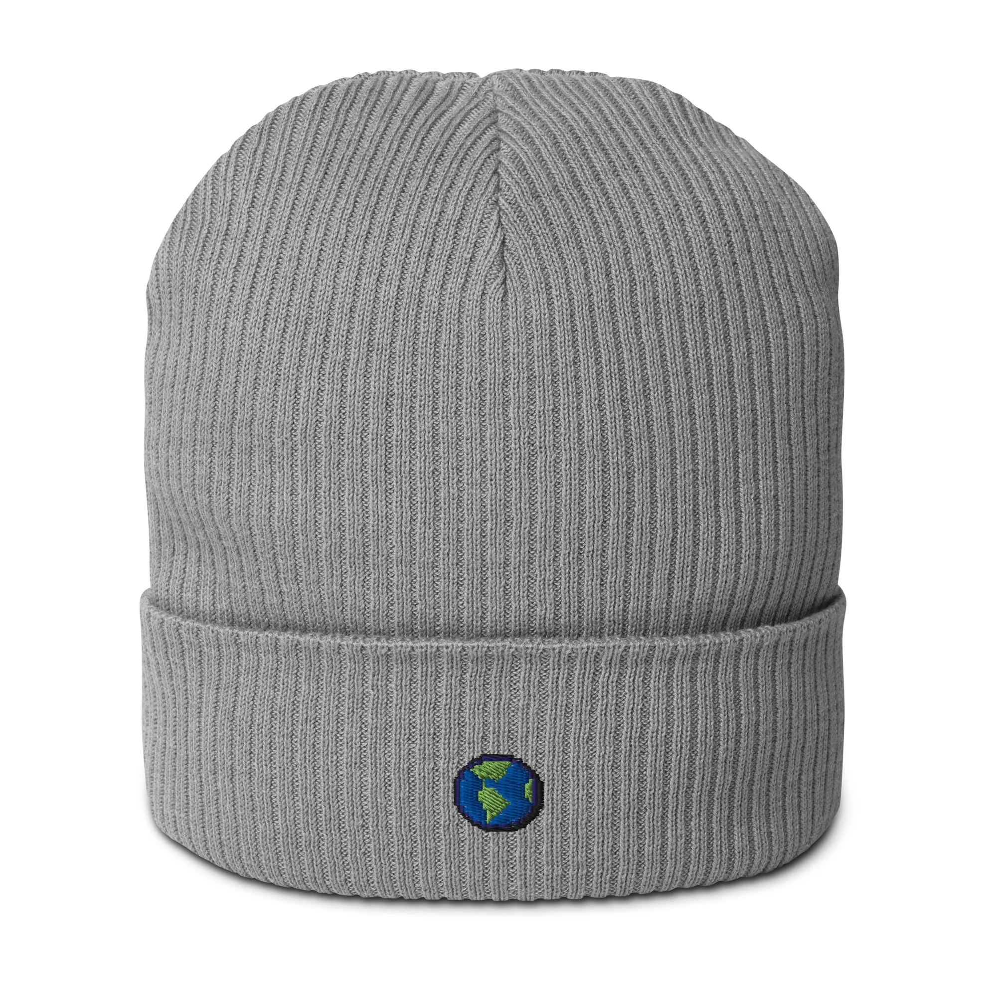 Small Earth Organic Cotton Beanie - Image 6